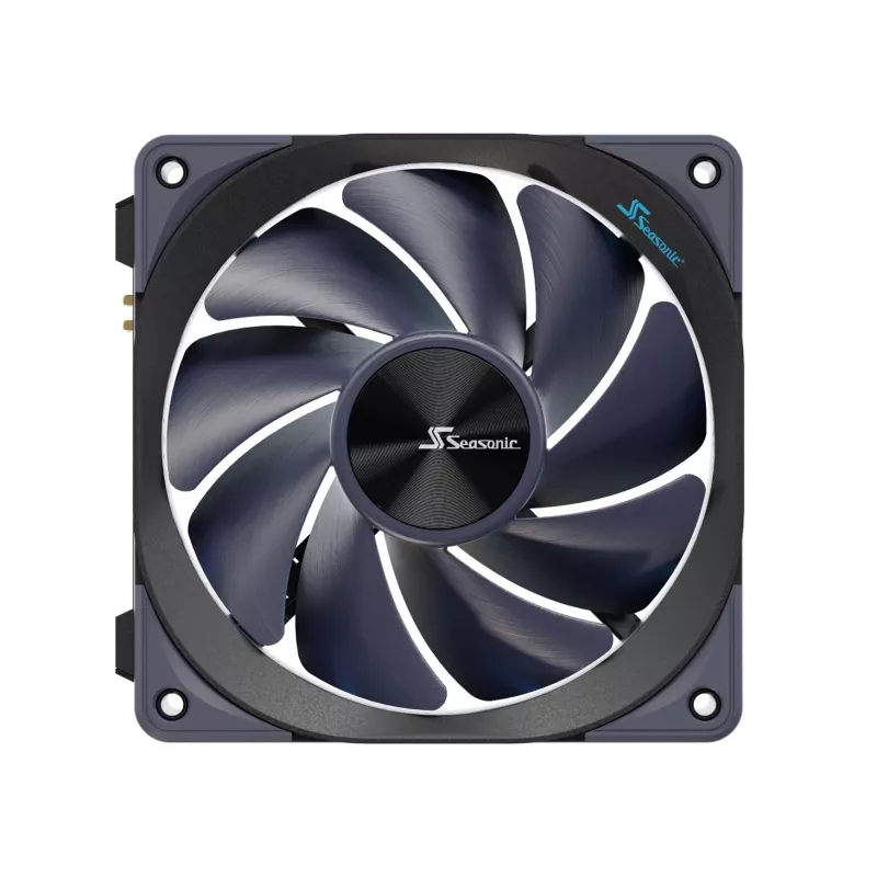 Seasonic MagFlow 1-Fan Kit arvuti korpuse ventilaator 12 cm must 1 tk