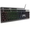 Mehaaniline mänguriklaviatuur Lenovo Legion K500 — täissuuruses 104-klahviline USB, QWERTY US English, RGB taustvalgustus, hall/must