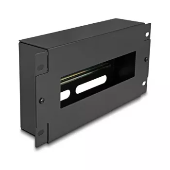 Rack accessory DELOCK 67320 — metal cover strip, Must, 1 pc