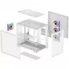 PC Case DeepCool CG530 4F WH Midi Tower Valge
