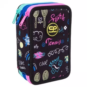 Kolmekorruseline varustusega pinal CoolPack Jumper 3 TENNIS STAR