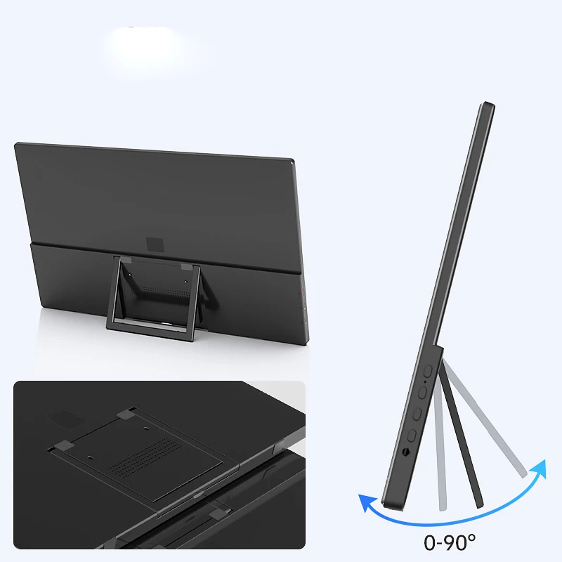 Portable Monitor for Laptops, Phones, and Consoles Extralink Smart Life 14, USB-C/micro-HDMI