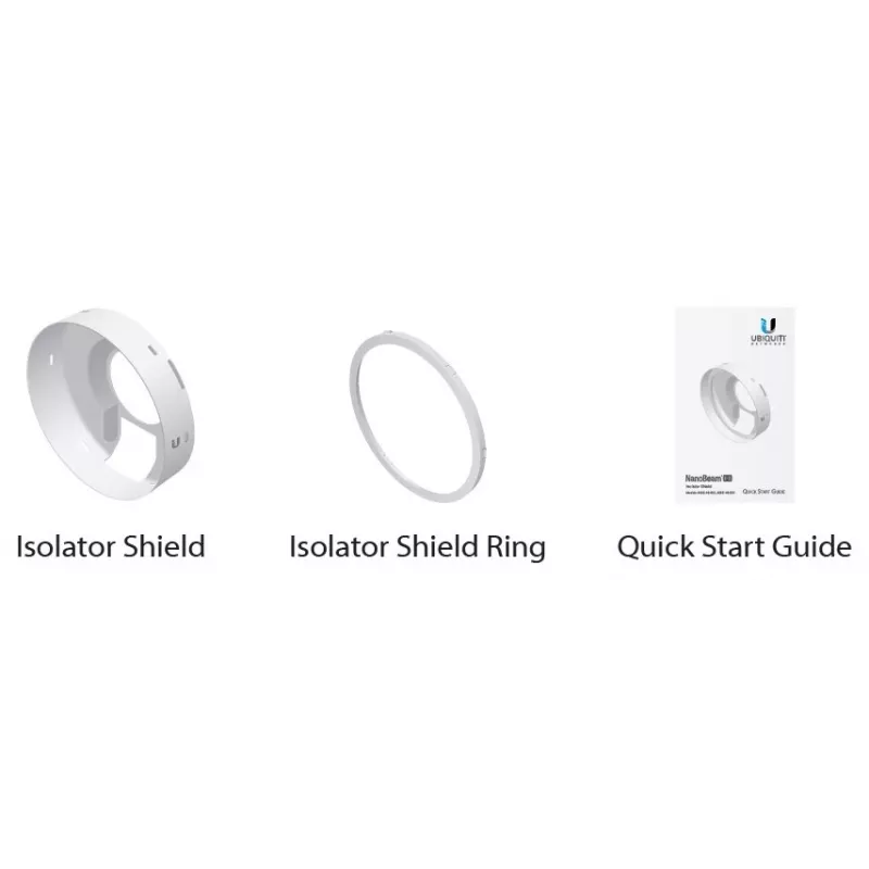 Ubiquiti IsoBeam, raadiosageduse isolatsioonikilp NanoBeam NBE-M5-16 ja NBE-5AC-16 jaoks