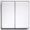 Juhtmeta mini vajutuslüliti Eltako FMT55/4-rw valge (MPN 30000262)