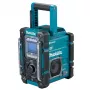 Kaasaskantav raadio Makita DMR301 — DAB/DAB+/FM/AM, USB-A, 18V Li‑Ion, pritsmekindel