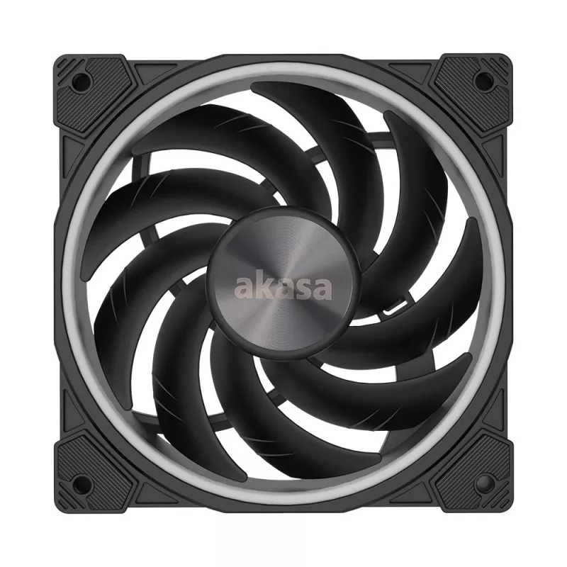 AKASA SOHO AR 120 mm ARGB korpuse ventilaator - must