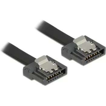 SATA kaabel DeLOCK 0.7m SATA III 7-pin Must