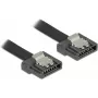 SATA kaabel DeLOCK 0.7m SATA III 7-pin Must