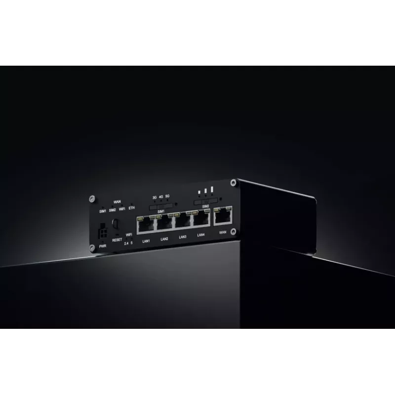 Teltonika RUTC50 traadita ruuter Gigabit Ethernet kaheribaline (2,4 GHz / 5 GHz) 5G must