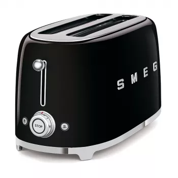 Smeg - TSF02 Röstseade 4 viilu - Must/lakitud/LxKxS 41x20,8x21,5 cm/6 röstimisastet/1500W