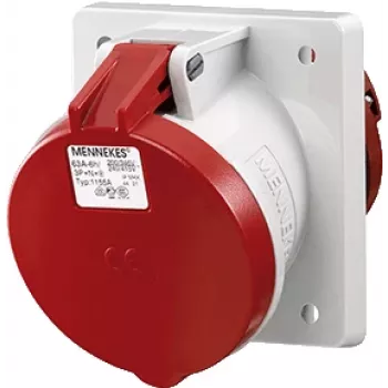 MENNEKES Elektrotechnik GmbH & Co. KG 1155A pistikupesa punane - valge (1155A)