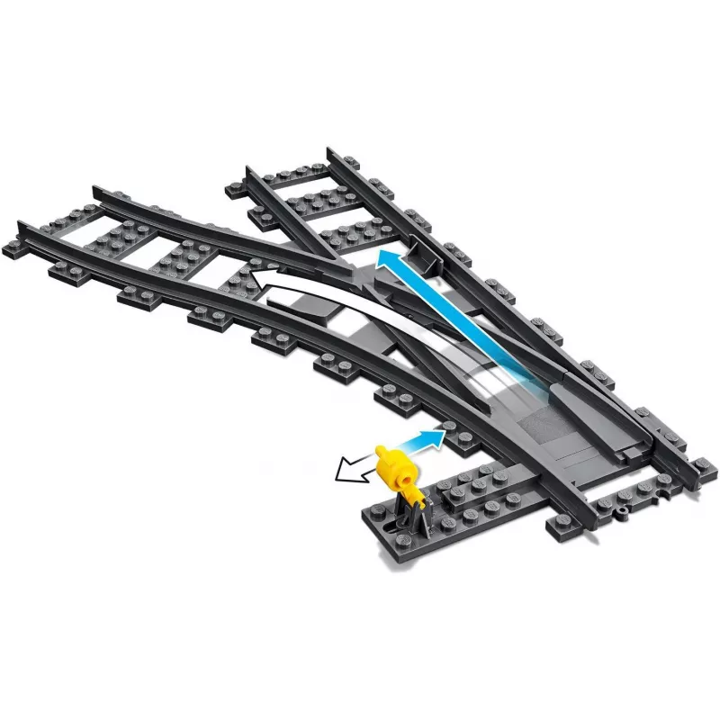 Ehitusmängukomplekt LEGO City 60238 – raudtee ümbersuunaja ja tarvikud mängukomplektidele