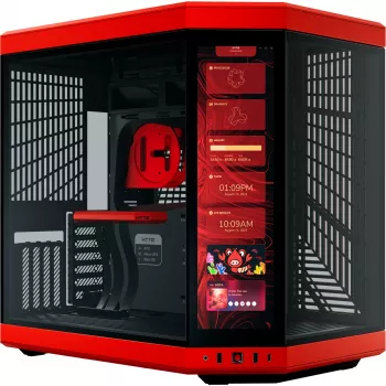 HYTE Y70 Touch Infinite Midi Tower Must, Cherry colour