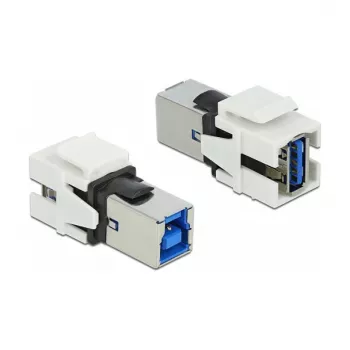 Keystone-moodul DeLOCK 86394 lame valge USB A