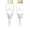 High Speed HDMI-Kabel mit Ethernet weiß, 2 Meter