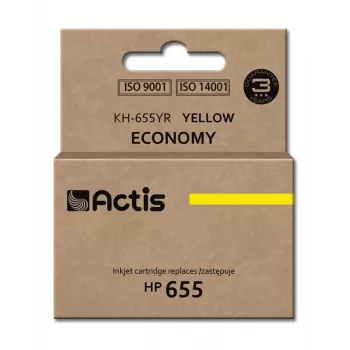Actis KH-655YR tint (asendus HP 655 CZ112AE; Standard; 12 ml; kollane)