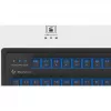 Juhtmega mehaaniline täissuuruses klaviatuur KeySonic KSK-8202ELU-T (DE) — USB, saksa paigutus, must