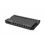 Juhtmega ruuter MikroTik RB5009UG+S+IN — 1x RJ-45, 7x Gigabit vask, 1x SFP+, PoE, DC, 2,5 GbE liides, must