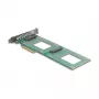 DeLOCK 90151 Sisemine U.2 Adapter PCIe koos LED-indikaatoritega