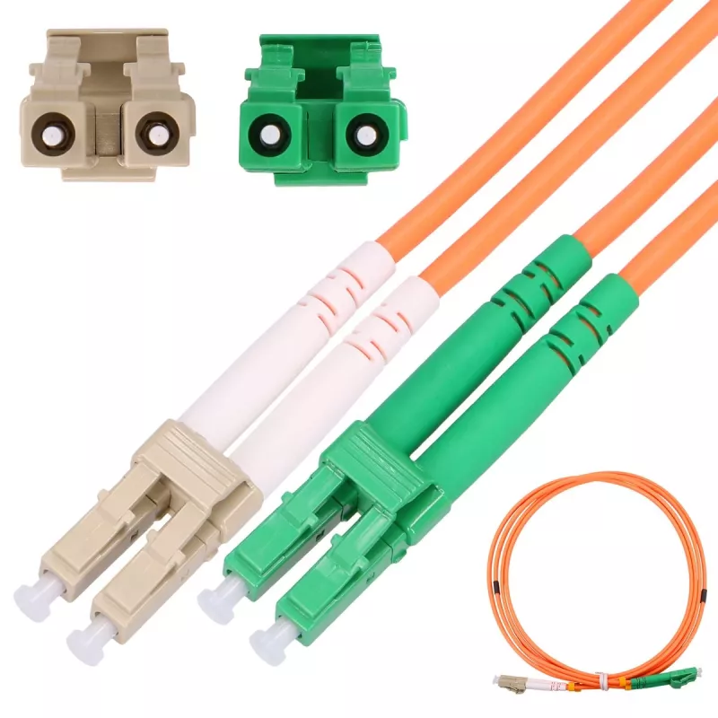 Patchcord Extralink LC/UPC - LC/APC Multimode OM2 Duplex 3mm 2m
