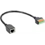 ROLINE kaabliadapter RJ45 BU - push-terminalplokk - adapter - võrk (12.02.1172)