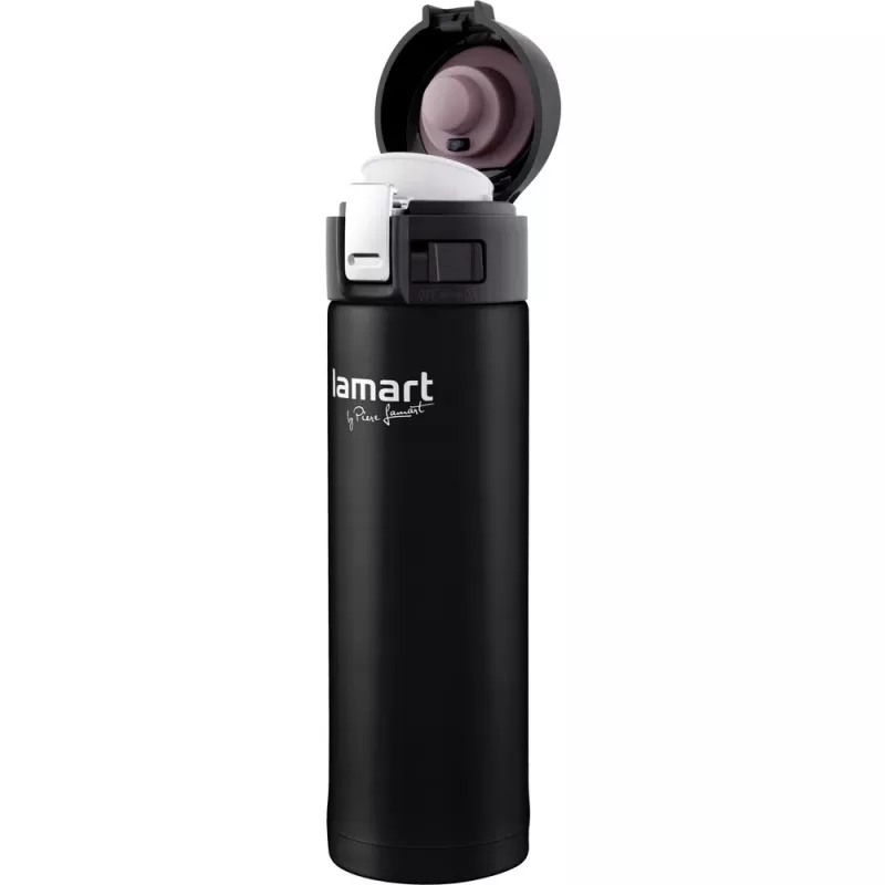 Termotops LAMART LT4045 400 ml roostevaba teras vaakumisoleeritud reisitops, Ø 6,4 cm