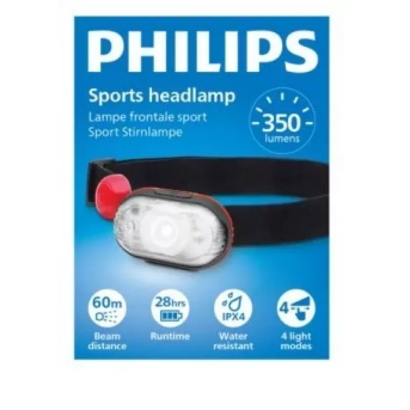 Taskulamp Philips Pealamp LED 350 lm 3x AAA