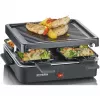 Severin Mini Raclette Grill 4 väikese mittenakkuva panniga 600 W