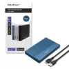 Väline 2,5-tolline SSD/HDD korpus QOLTEC 52276 USB 3.0 SATA kuni 2 TB