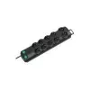 Brennenstuhl Primera-Line 10-pistikupesaga must 2m pikendusjuhe 1153300120, must, H05VV-F 3G1,5 toitekaabel 2,0 m