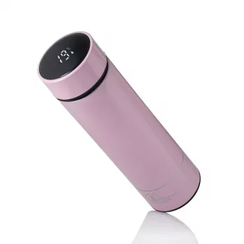 Extralink Smart Travel Mug Pink, LED Ekraan Termos