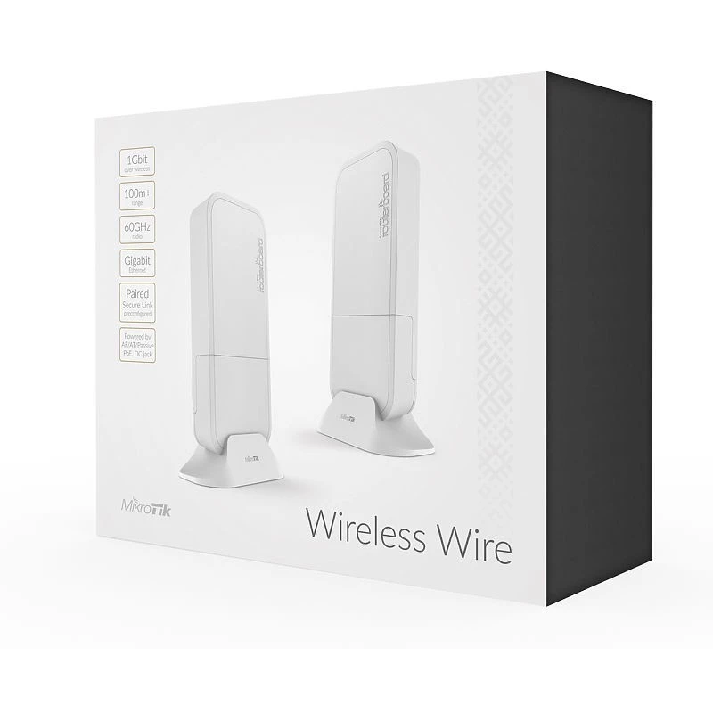 Mikrotik RBWAPG-60ADKIT traadita pääsupunkt 1000 Mbit/s Valge Power over Ethernet (PoE)