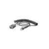 Zebra CBA-RF2-C09ZAR jadakaabel Must 2,8 m RS232 DB9