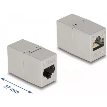 Adapter RJ45 emane RJ45 emane Cat.6A metallist DeLOCK 87037