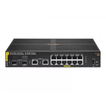 HPE Aruba Networking 6100 12G Class4 PoE 2G/2SFP+ 139W Hallatav L3 Gigabit Ethernet (10/100/1000) Power over Ethernet (PoE) 1U Must