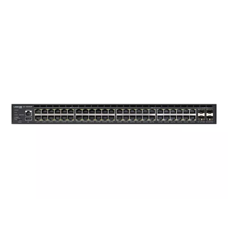 LANCOM GS-4554XUP - Switch - L3 - hallatav - 24 x 100/1000/2,5G (PoE++) + 24 x 10/100/1000 (PoE+) + 4 x SFP+ + 2 x QSFP+ - lauaarvuti, riiulisse paigaldatav - PoE++ (1440 W) (61884)