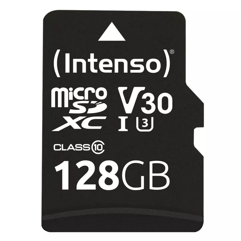 MÄLUKAART MICRO SDXC 128GB C10/W/ADAPTER 3433491 INTENSO