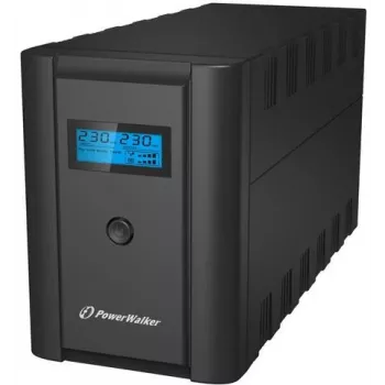PowerWalker VI 2200 LCD/FR Katkematu toiteallikas (UPS) Double-c