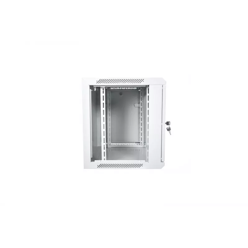 Digitus DN-W19 09U/450/MD võrkmekapp 9U seinale paigaldatav rack helehall