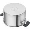 ZWILLING SIMPLIFY 66870-004-0 pottide komplekt roostevabast terasest 4 tk. hõbedane must