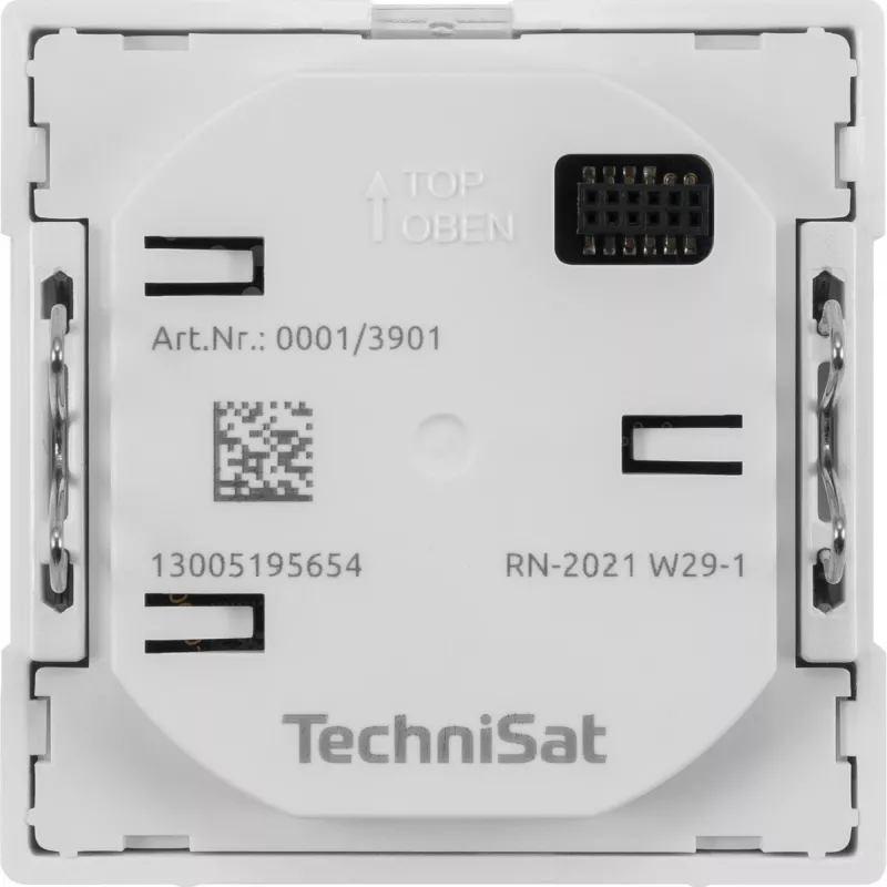 TechniSat DigitRadio UP 55 - DAB-raadio - 2 x 2 vatti - valge (0001/3901)