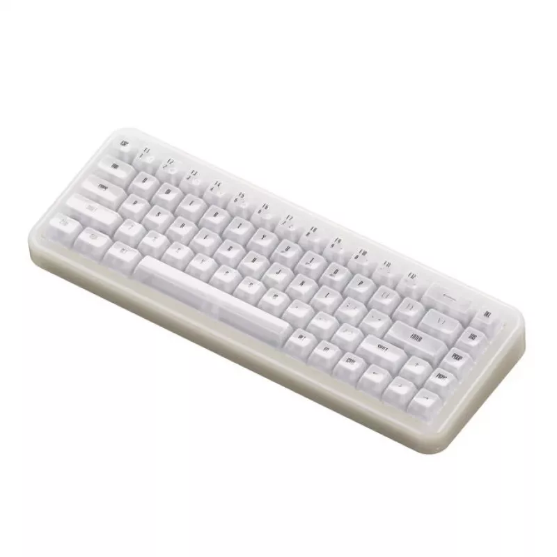 Mehaaniline mänguriklaviatuur AKKO YU01 Valge Jade 65% RGB Piano Pro lülititega