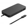 Microsoft Surface USB4 dokk ühendatav must USB4-ühenduvus 1000 Mbit/s