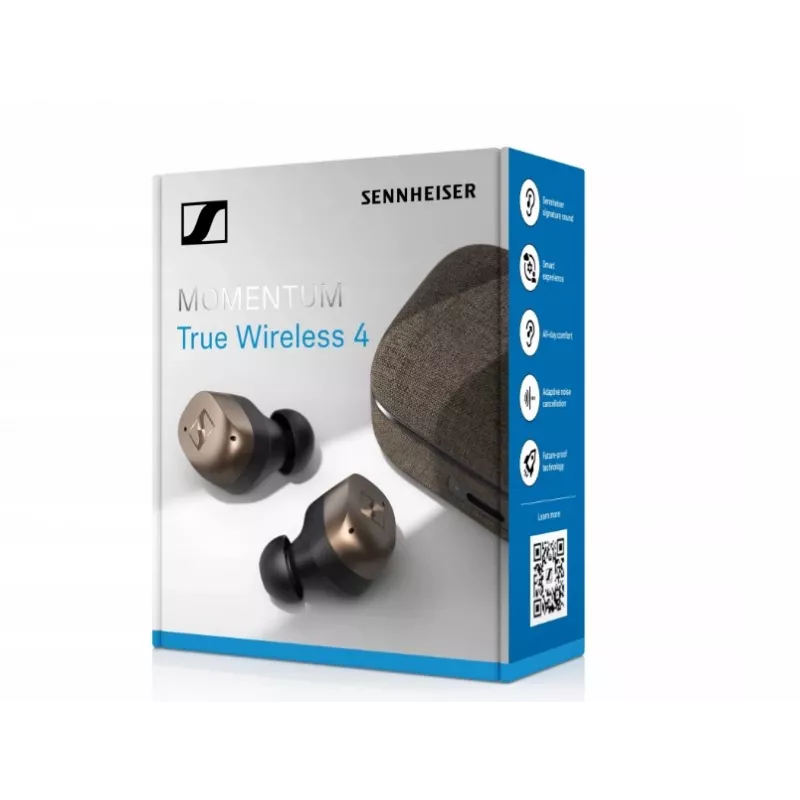 Sennheiser Momentum True Wireless 4 kõrvaklapid - must vask