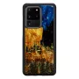 Telefonikohver iKins Samsung Galaxy S20 Ultra jaoks — must, mudel 'Cafe Terrace'