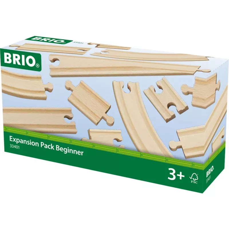 Brio World Väike rööbastekomplekt, rong