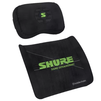 Mäluvahust padjakomplekt noblechairs Shure Edition GAGC-343 — nimme- ja kuklapadi
