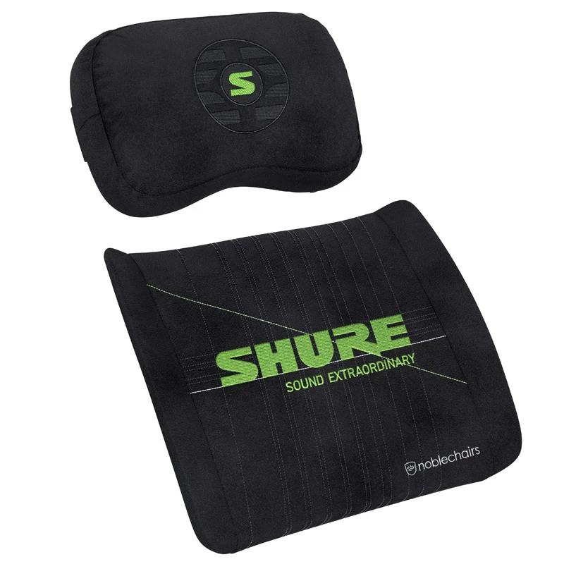 Mäluvahust padjakomplekt noblechairs Shure Edition GAGC-343 — nimme- ja kuklapadi