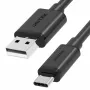 USB-A kuni USB-C kaabel Unitek C14068BK, 2 m, USB 2.0, must, isane-isane