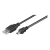 Goobay | USB 2.0 Hi-Speed kaabel | 50768 | USB-A mini-USB-le USB 2.0 isane (tüüp A) | USB 2.0 mini isane (tüüp B, 5-kontaktiline)